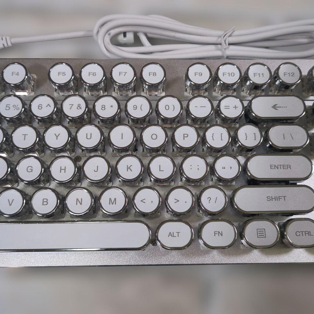 【美品】V-TECHNOLOGY メタルメカニカルキーボード