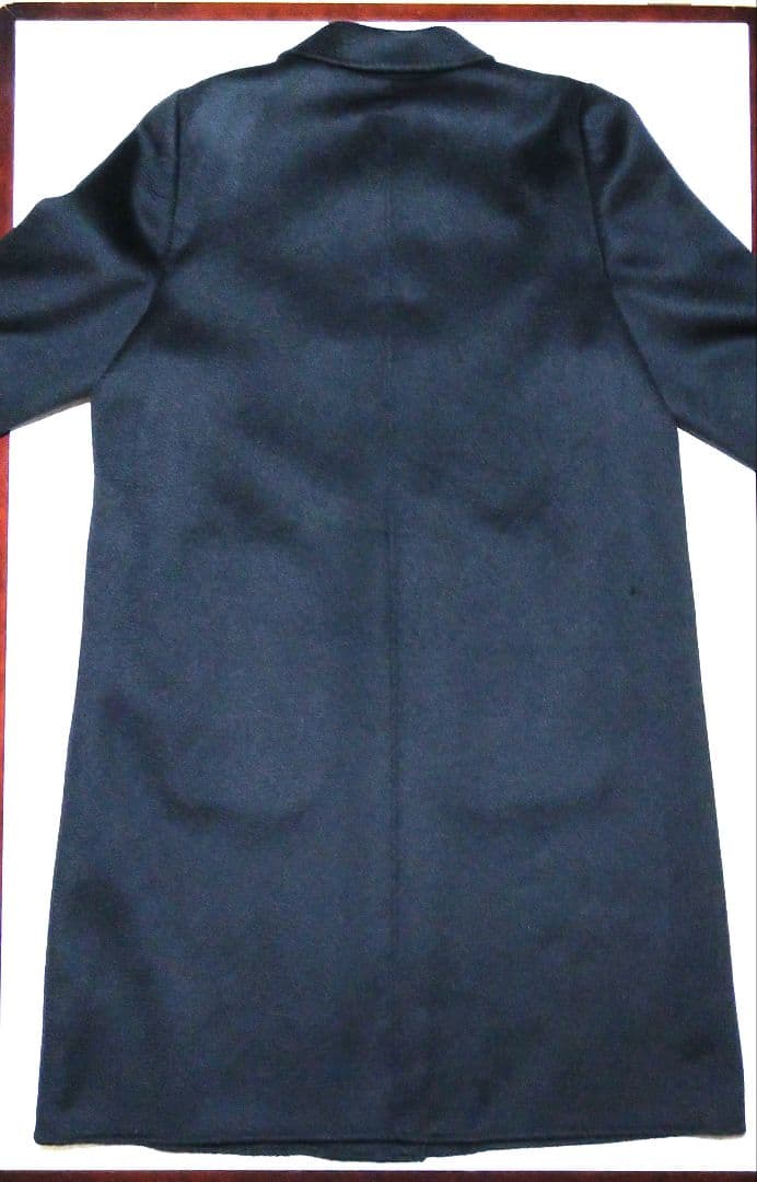 レリアン　カシミヤ100％　ダブルコート　ピーコート　13＋　黒【着用３回程度】