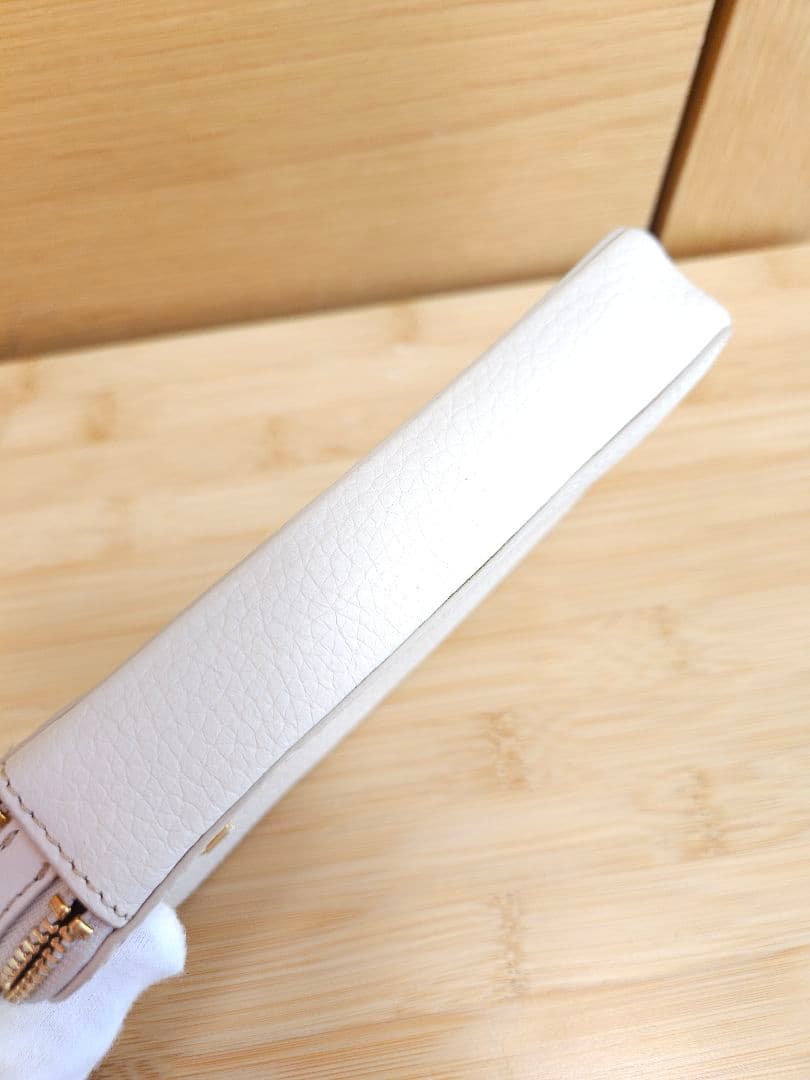 【未使用品】ATAO　アタオ　お財布ポシェット　アイビスホワイト