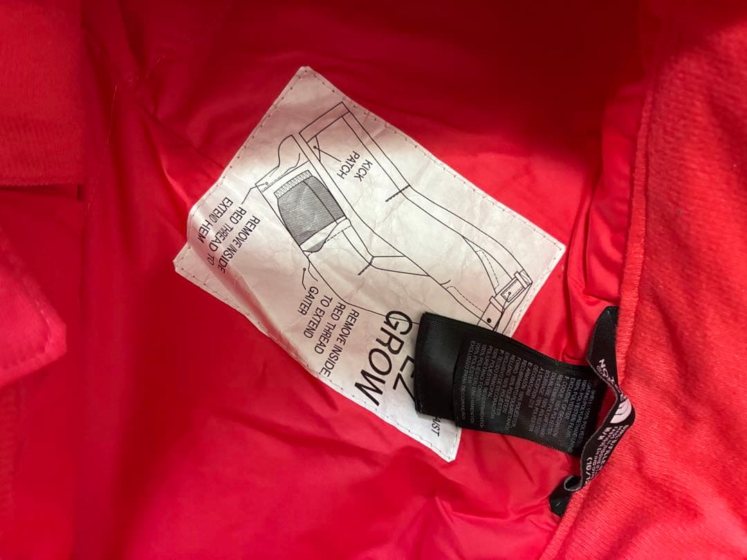 ノースフェイス　スノーパンツ　手袋　ピンク　キッズ