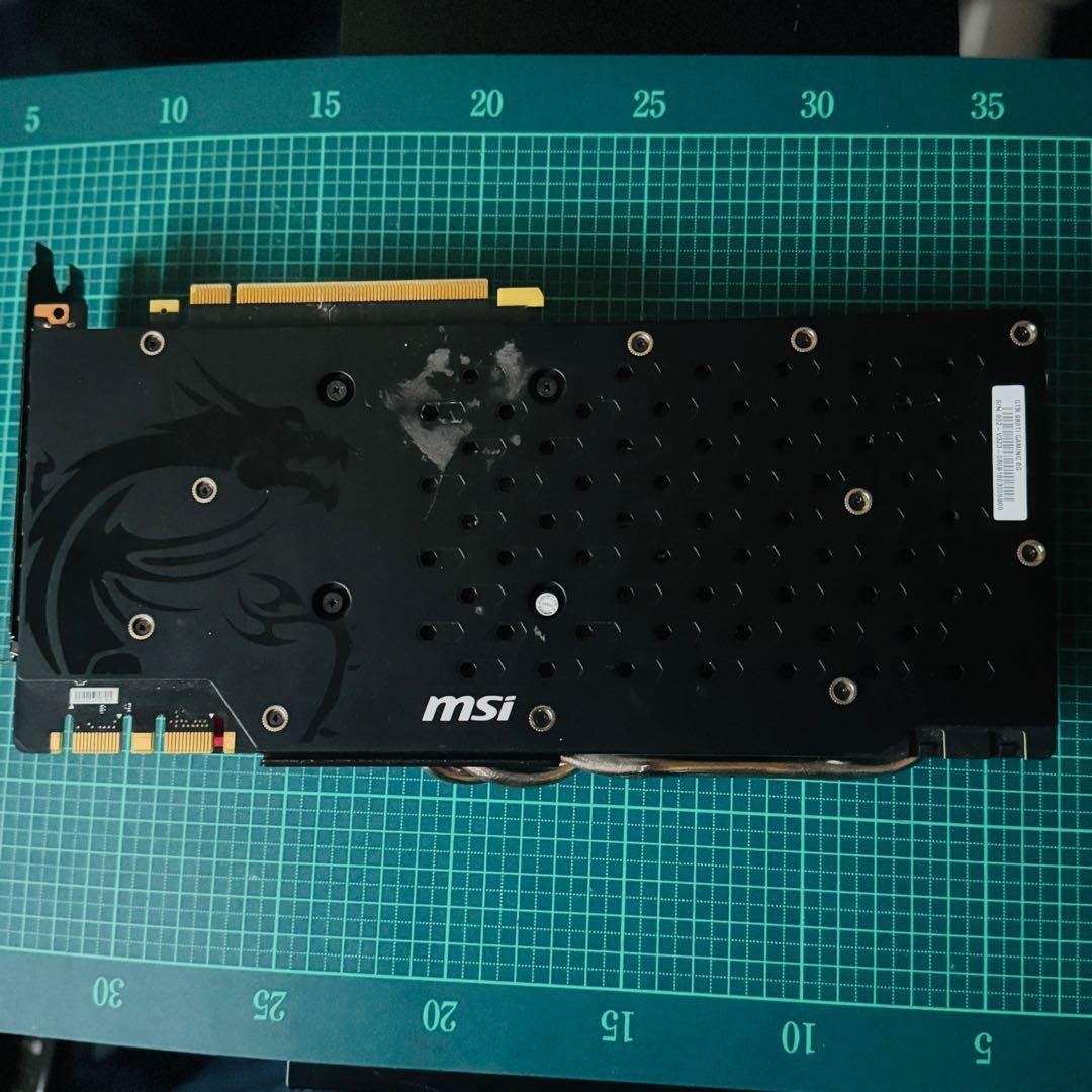 MSI GeForce GTX 980ti GAMING 6G デュアルファン