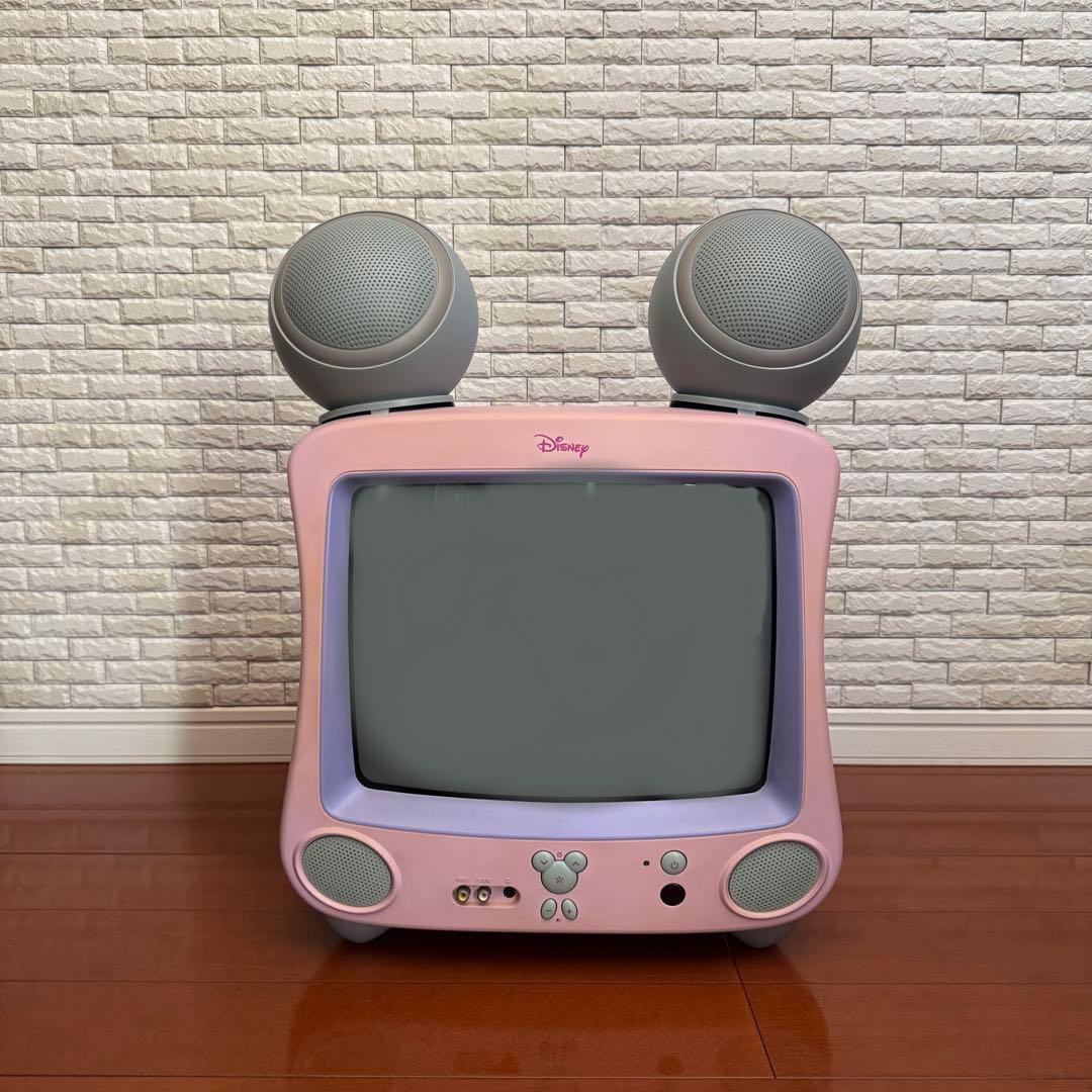 ディズニー ブラウン管テレビ＆DVDプレーヤー