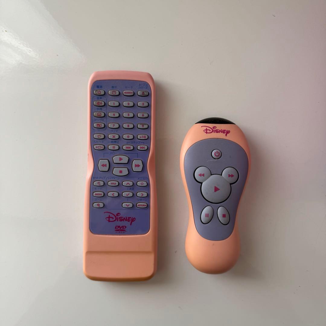 ディズニー ブラウン管テレビ＆DVDプレーヤー