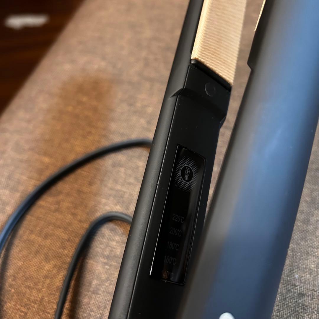 KINUJO 絹女　ストレートヘアアイロン ブラック　DS200BK