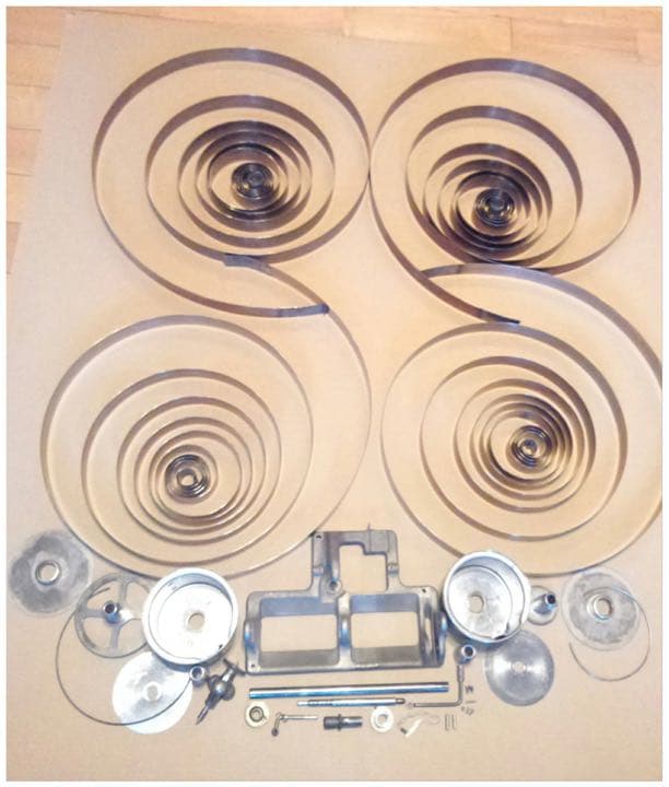 Victor 最強 4丁ゼンマイモーター 蓄音機 OH済み 1-95