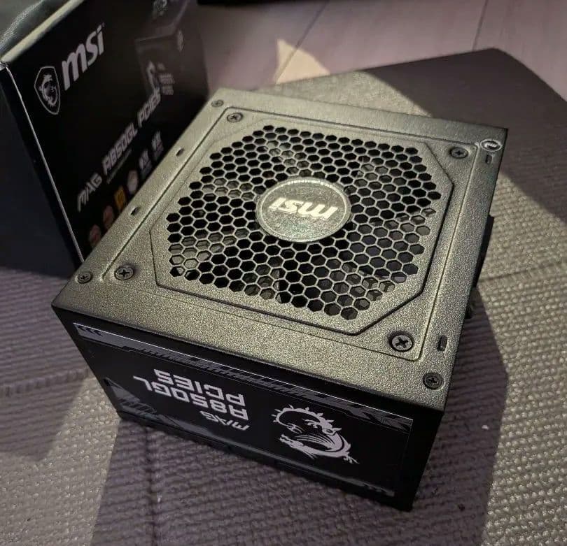 MSI MAG A850GL PCIE5 850W電源ユニット