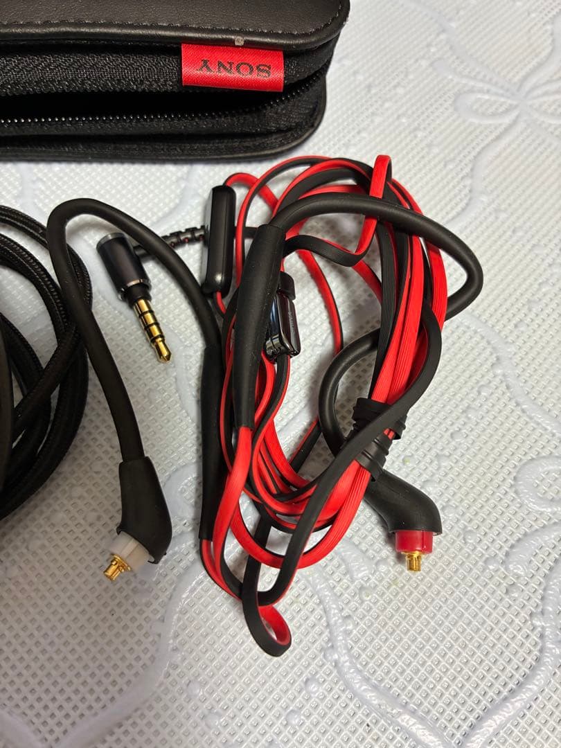 SONY 有線イヤホン 収納ケース付き XBA-H3