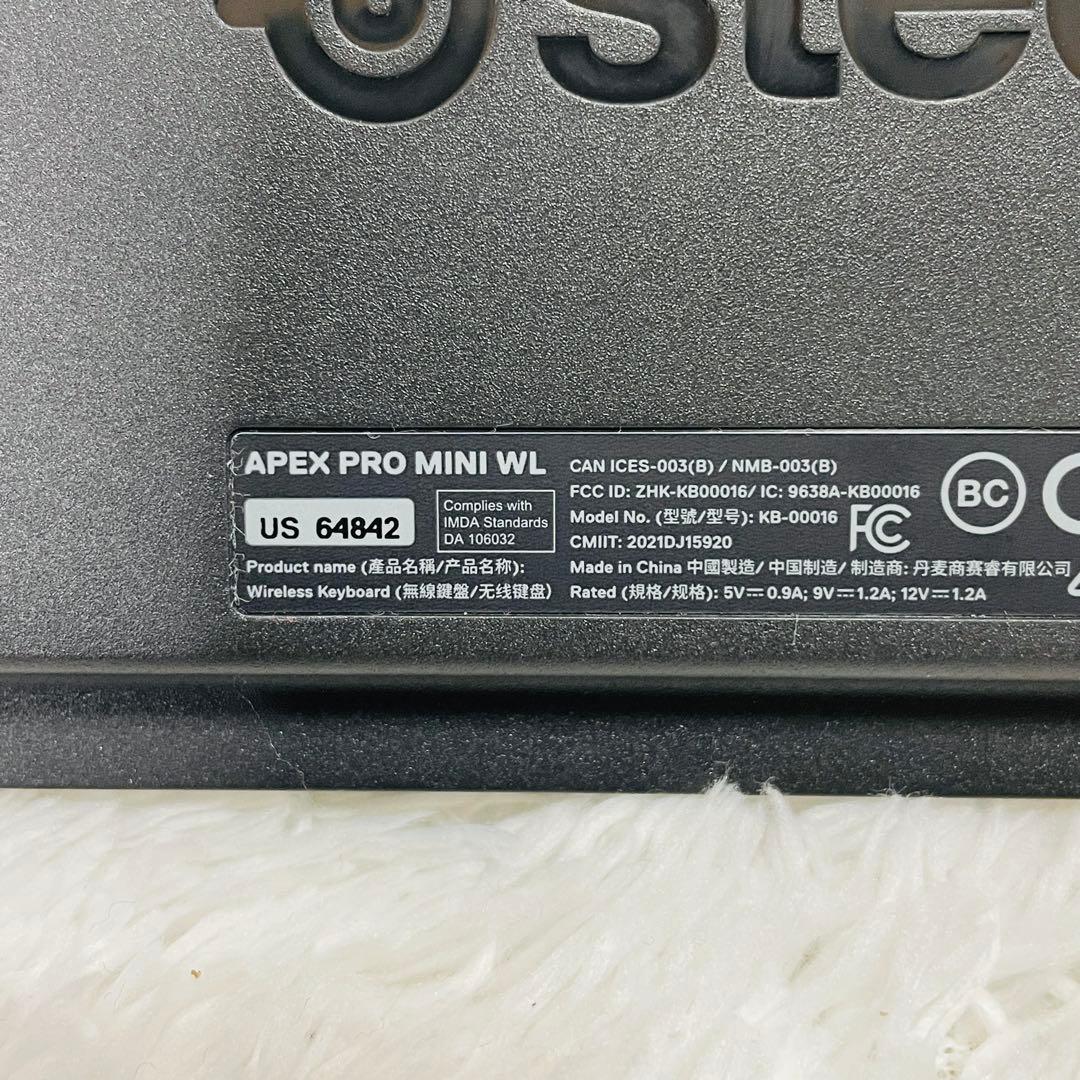 キーボード SteelSeries Apex Pro Mini Wireless US