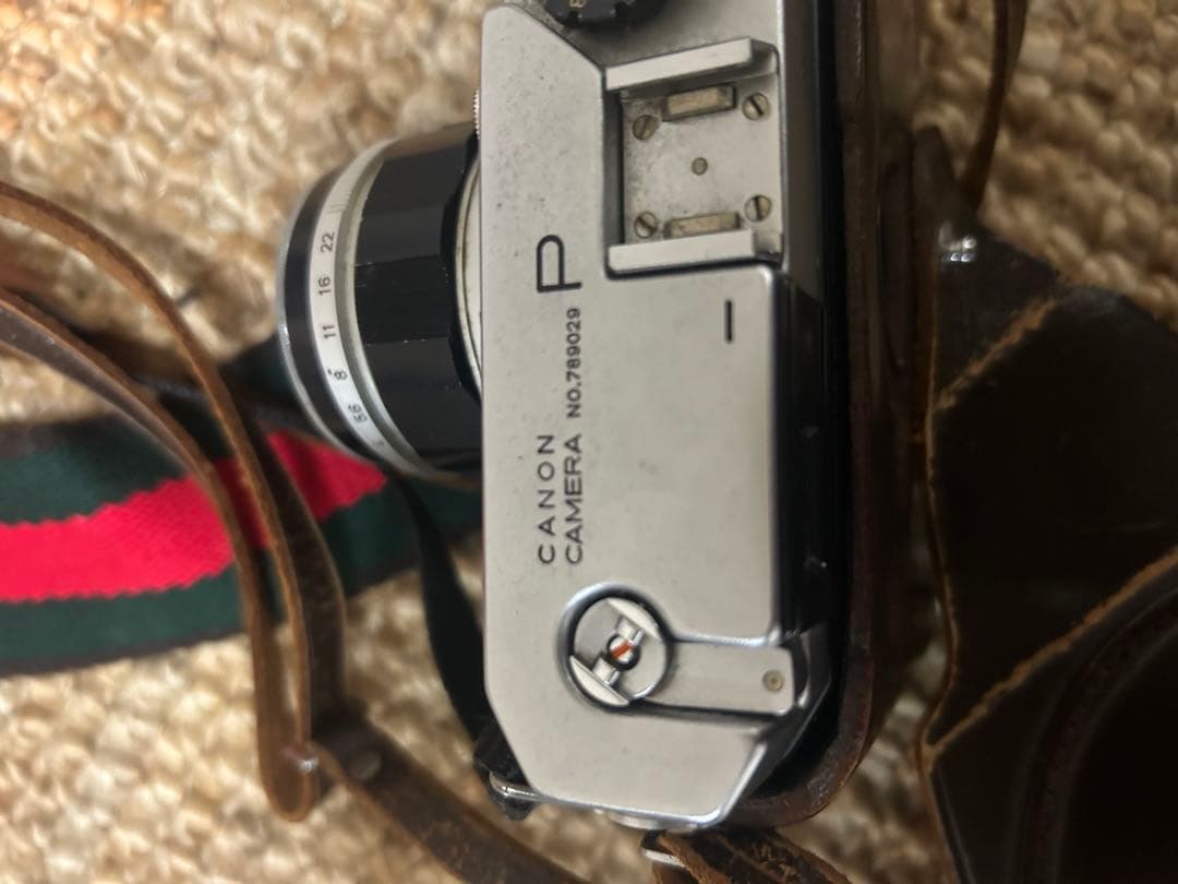 Canon P レンジファインダーカメラ 50mmレンズ付き