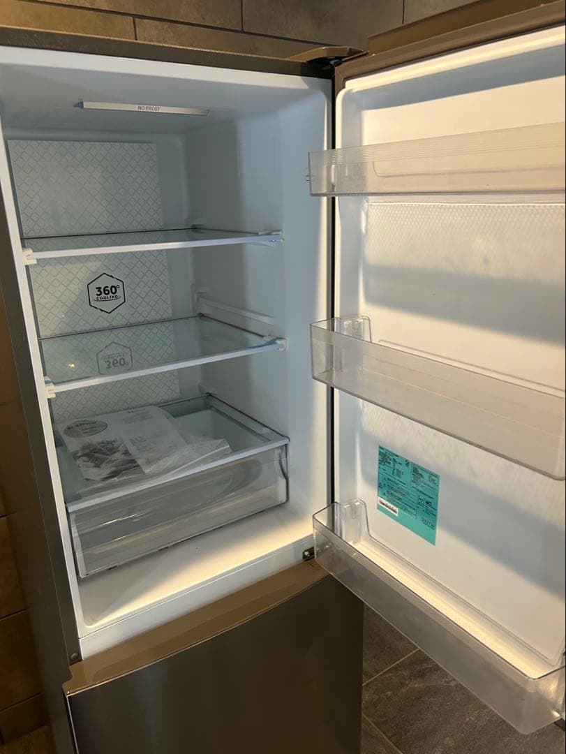 ハイアール　大容量270L 2ドア冷蔵庫 2021年製