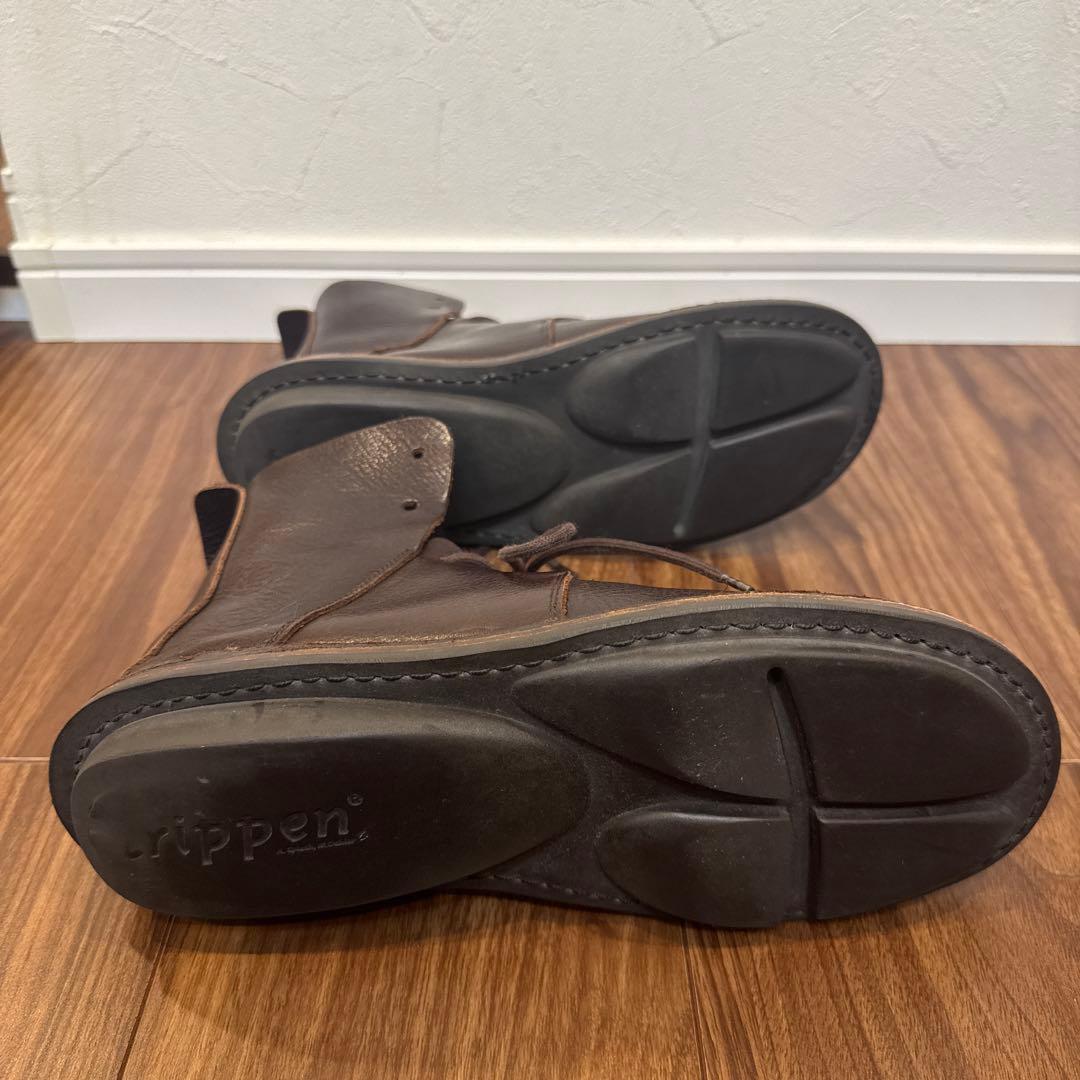 TRIPPEN トリッペン nomad ノマド ダークブラウン レザー ブーツ