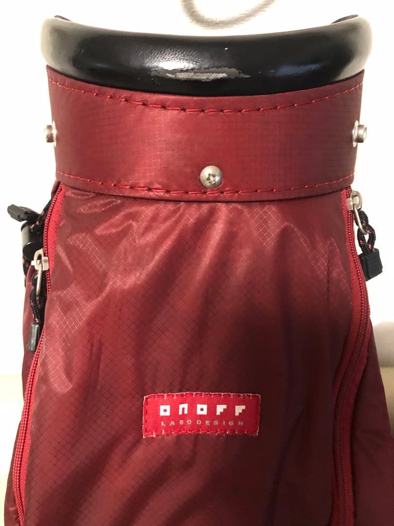 【送料込み】廃盤　激レア限定品　オノフ　ONOFF キャディバッグ　ゴルフバッグ