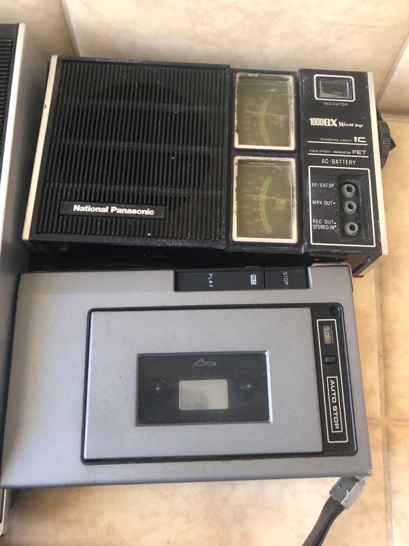 SONYカセットテープレコーダTC‐1150などまとめ5台ジャンク(G20)