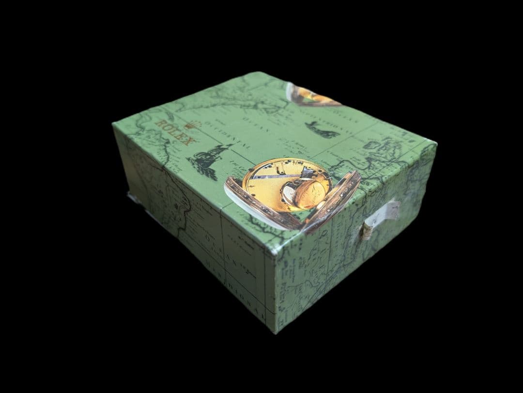 ロレックス 純正ボックス 箱 化粧箱 内箱∶グリーン　 外箱