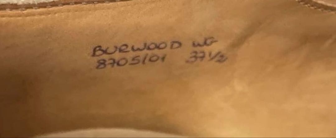 最終【美品】church's チャーチ　バーウッド(24.5cm)木製キーパー付