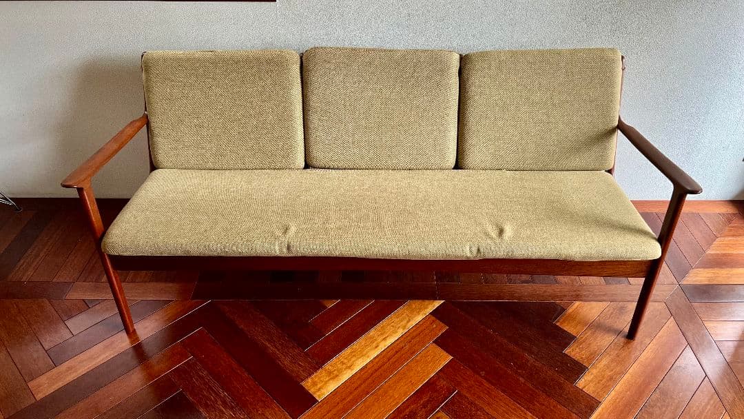 ソファー アンティーク 北欧 チーク