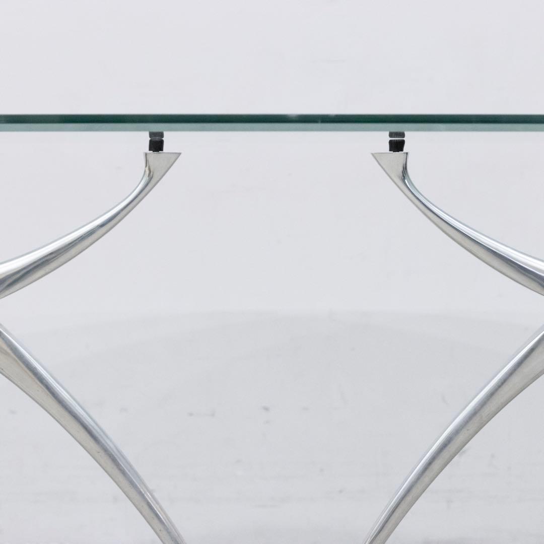 ADAL アダル LINK リンクガラステーブル 会議 ダイニング アルミ