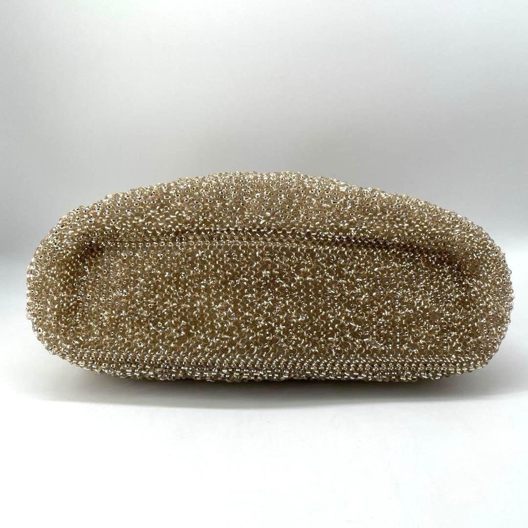 17584✨アンテプリマ スタンダードⅡ ラージハンドバッグ シルバーゴールド