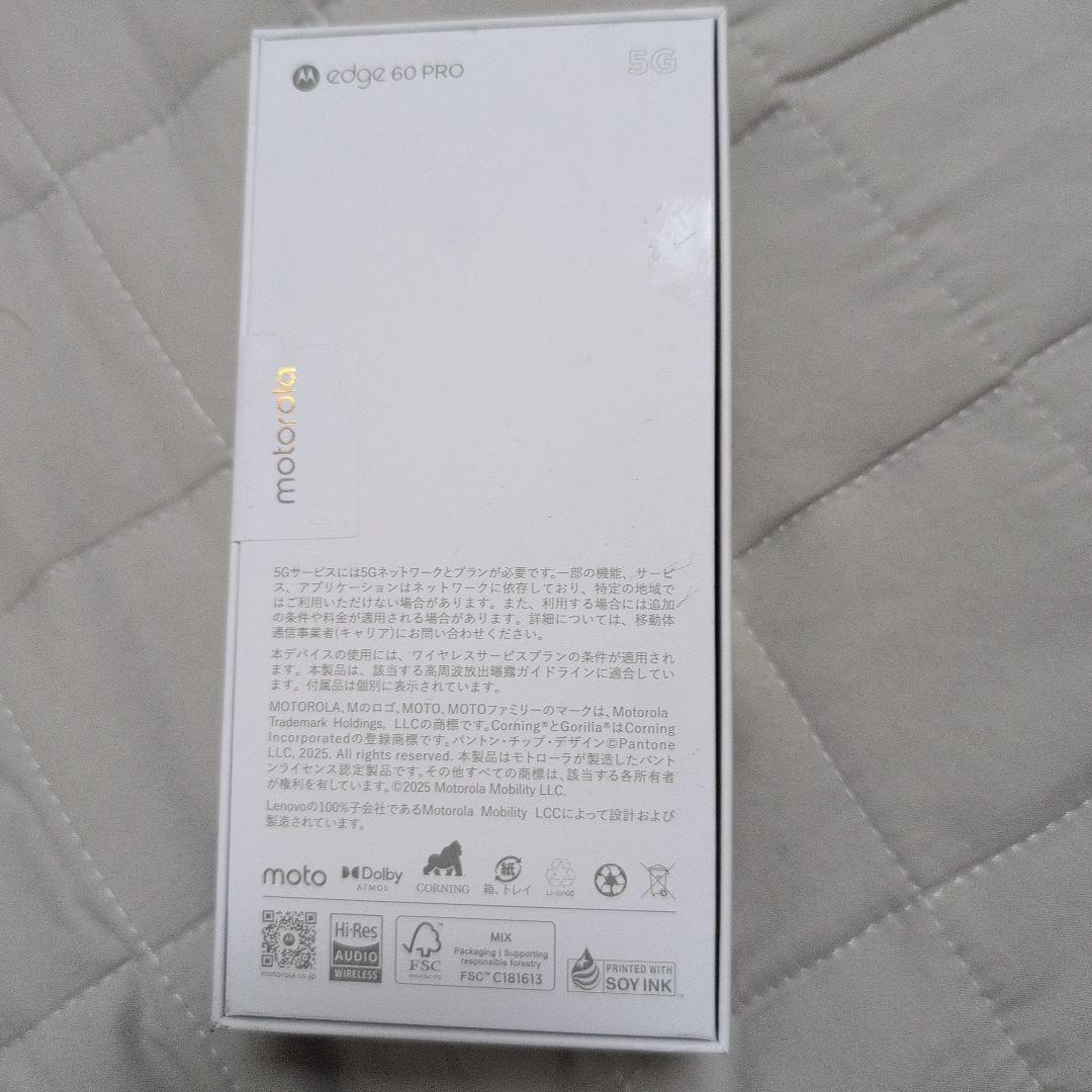 スマートフォン本体 motorola edge 60 PRO 256gb