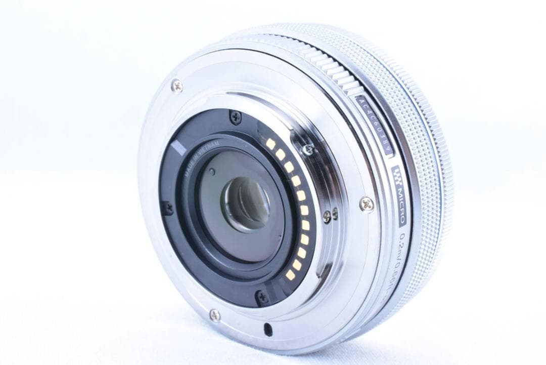 【❄電動ズーム】オリンパス 14-42mm EZ パンケーキレンズ フィルター付