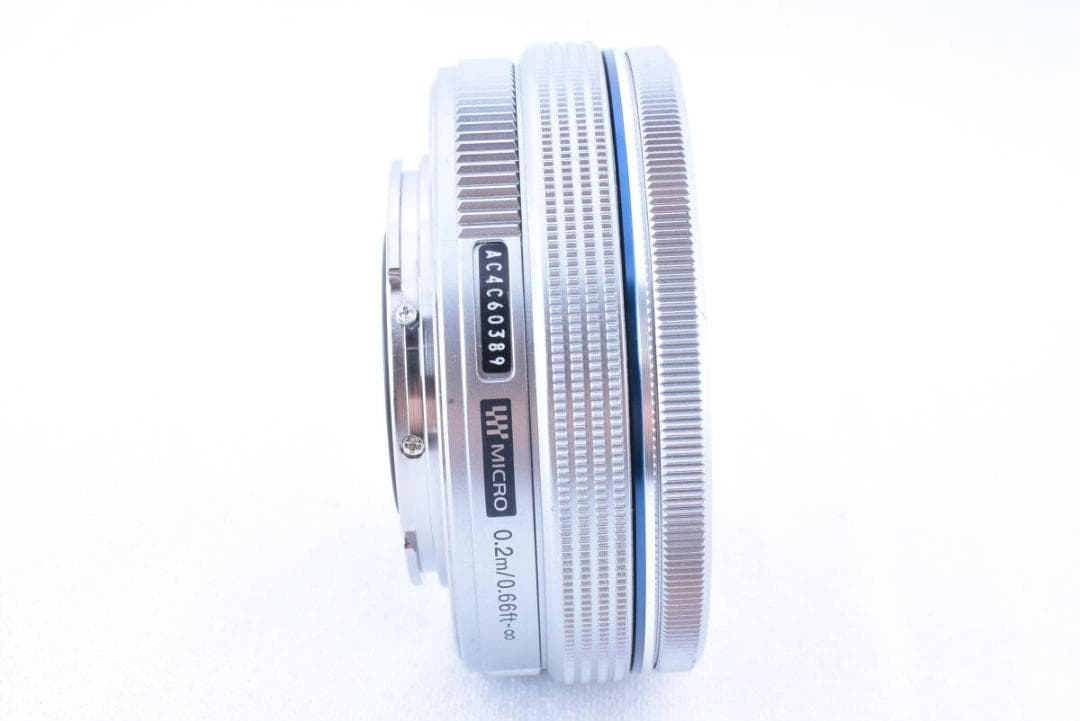 【❄電動ズーム】オリンパス 14-42mm EZ パンケーキレンズ フィルター付