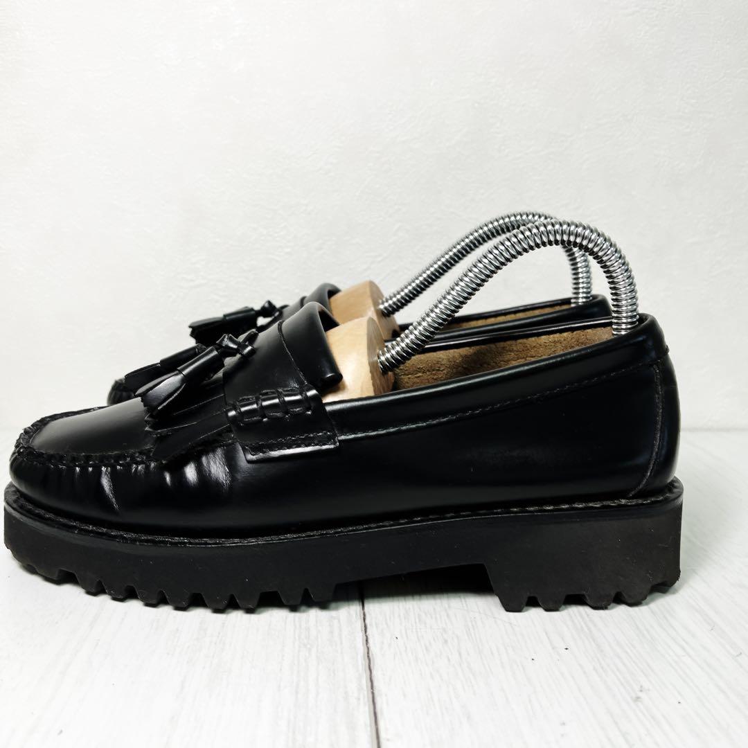 【人気】✨G.H.BASS ローファー 23㎝ 厚底　タッセルローファー