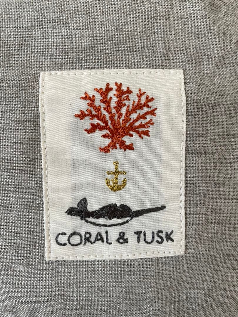 【新品】コーラルアンドタスク　 Coral & Tusk 猫クッションカバー