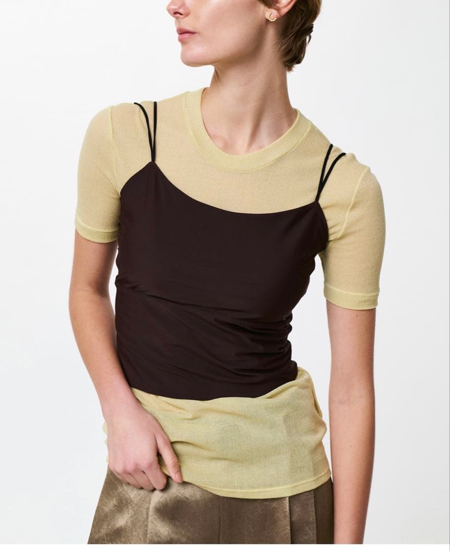 【お値下げ中！！】stunning lure スイムジャージーキャミ 白