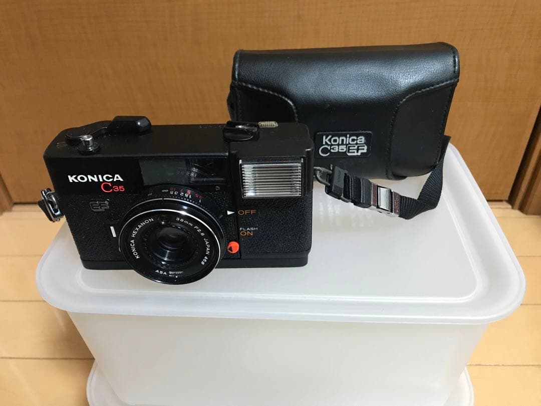 ニコンEM コニカc35 ペンタックスmv1 フィルムカメラ３台Mまとめ
