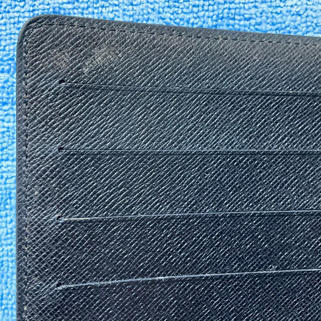 Louis Vuitton エピレザー 手帳カバー 黒　アジェンダ MM？