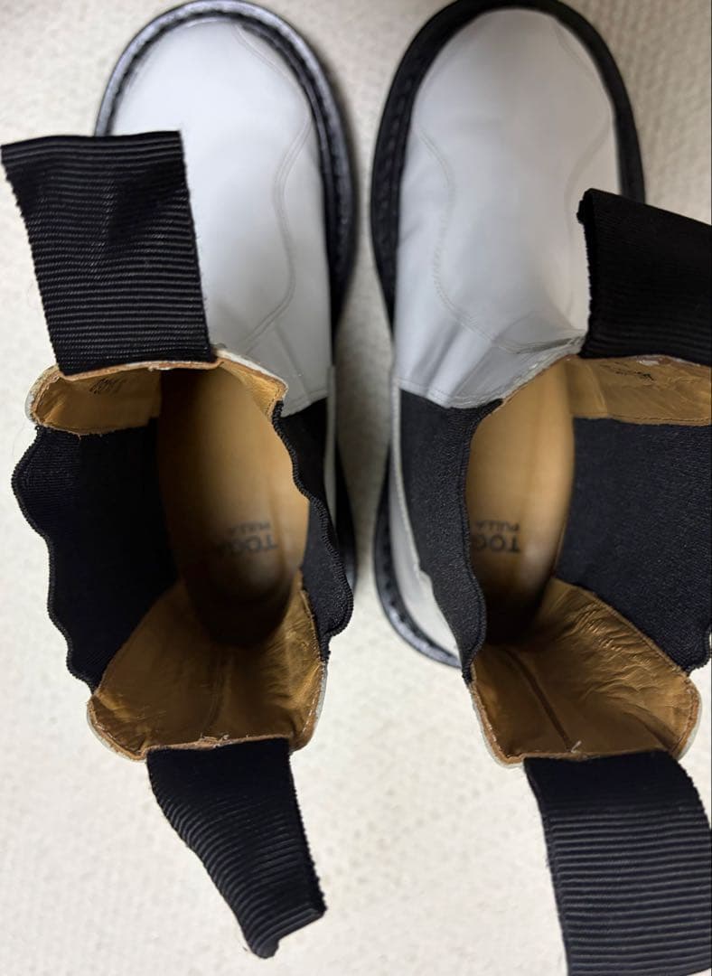 TOGA PULLA トーガプルラ　SIDE GORE BOOTS