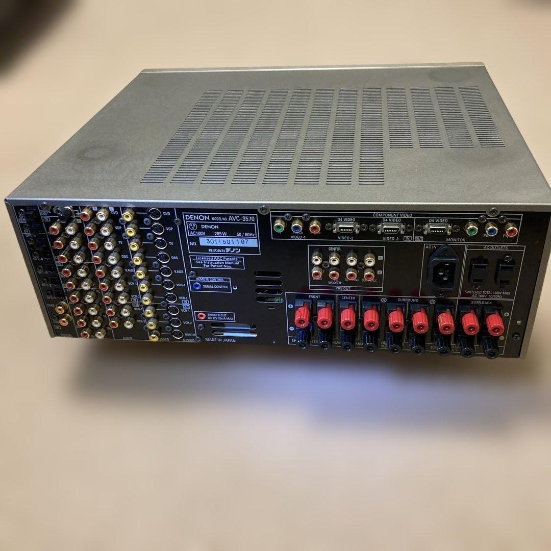 【最終値引き】DENON AVC 3570 AV サラウンドアンプ