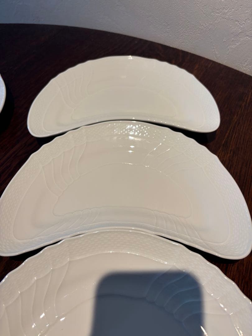 リチャードジノリ　クレセント　6枚セット　三日月　ジノリ　クレッセント