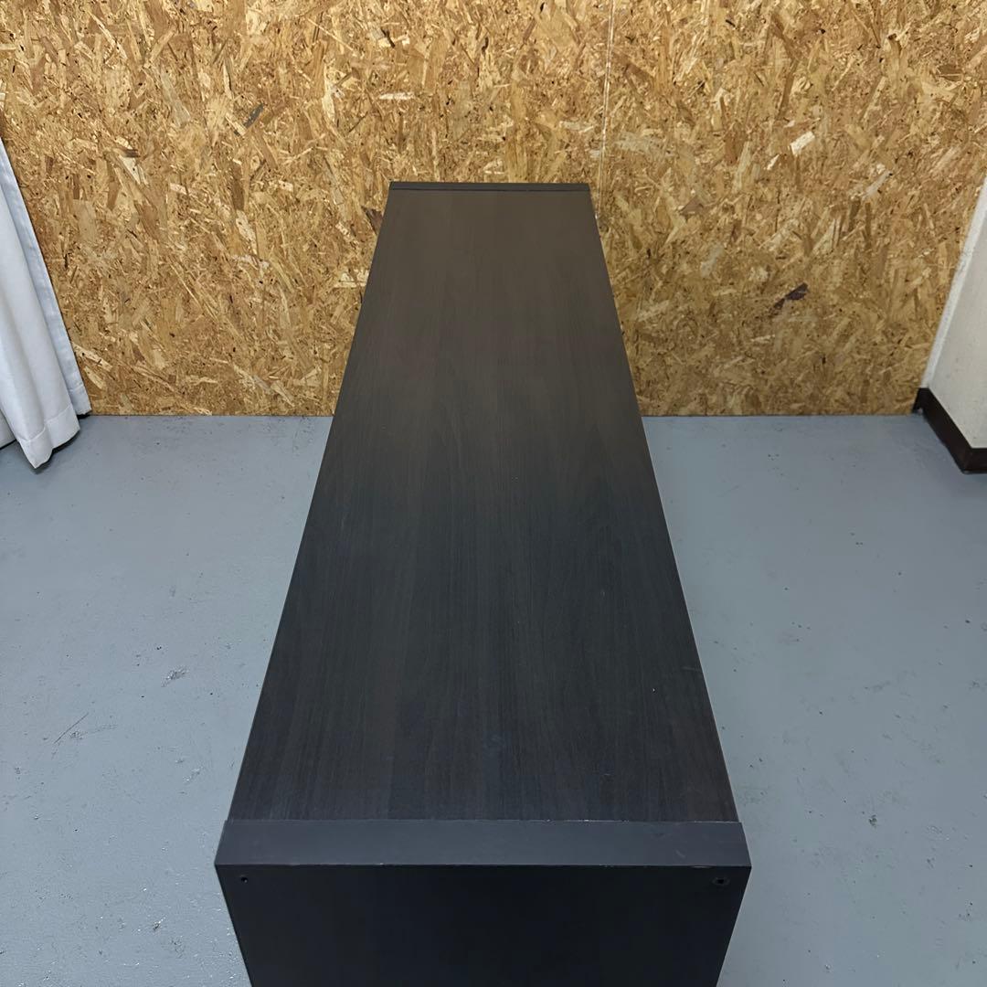 【良品】IKEA / イケア カラックス 77×147cm ブラックブラウン