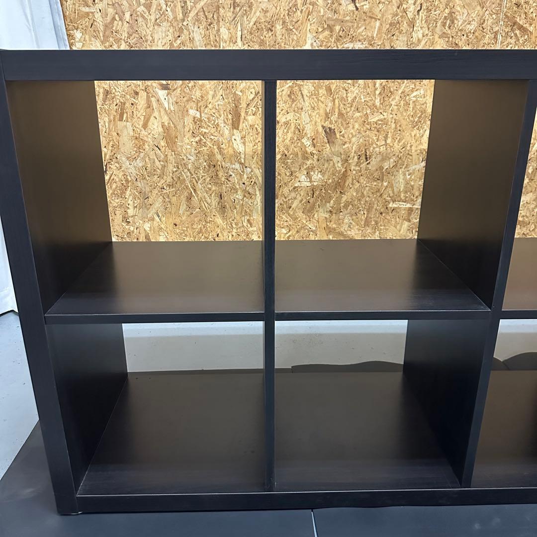 【良品】IKEA / イケア カラックス 77×147cm ブラックブラウン