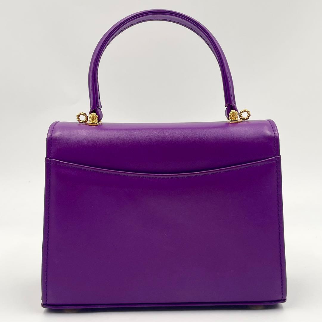 【定価45万・極美品】ロウナーロンドン ジュディ ハンドバッグ 2way 希少色