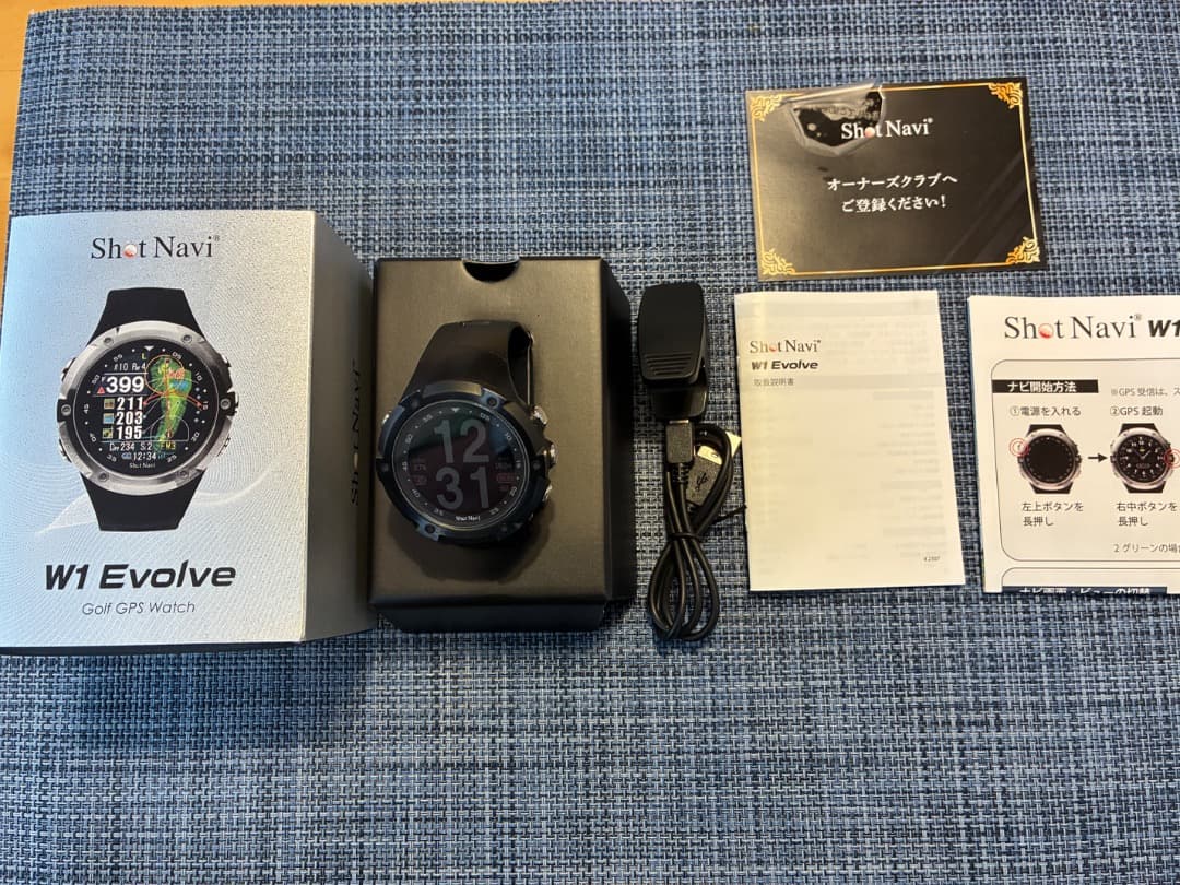Shot Navi W1 Evolve ゴルフGPS時計