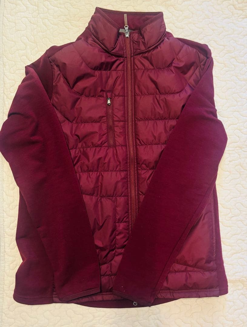 RLX バーガンディ キルティングジャケット