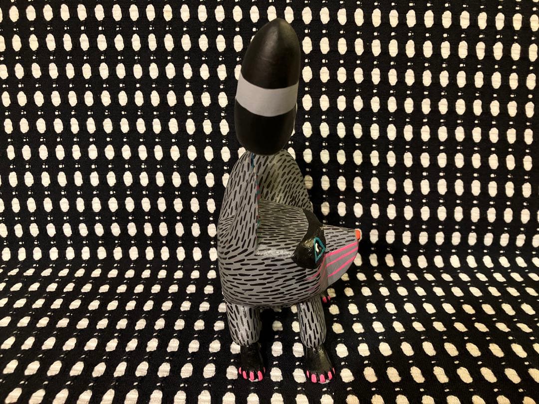 メキシコ オアハカ ウッドカービング アライグマ エドゥアルド・ヒメネス