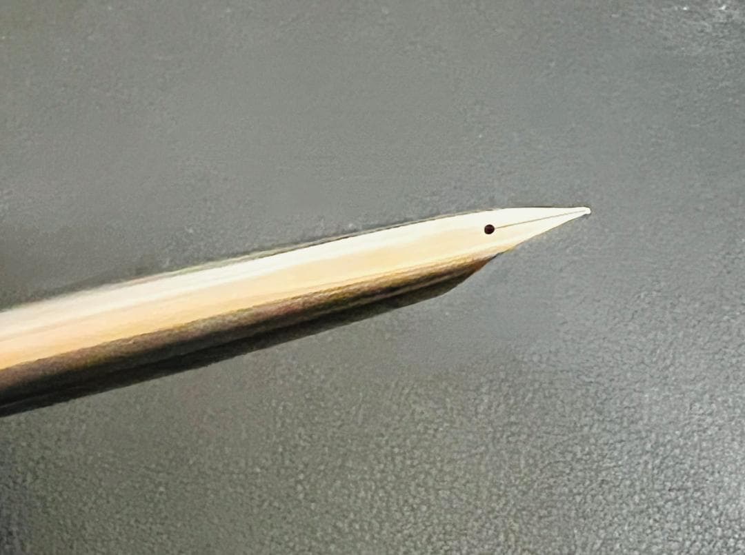 希少完動美品 初期型！パイロット万年筆 ミュー μ FM（中細字）