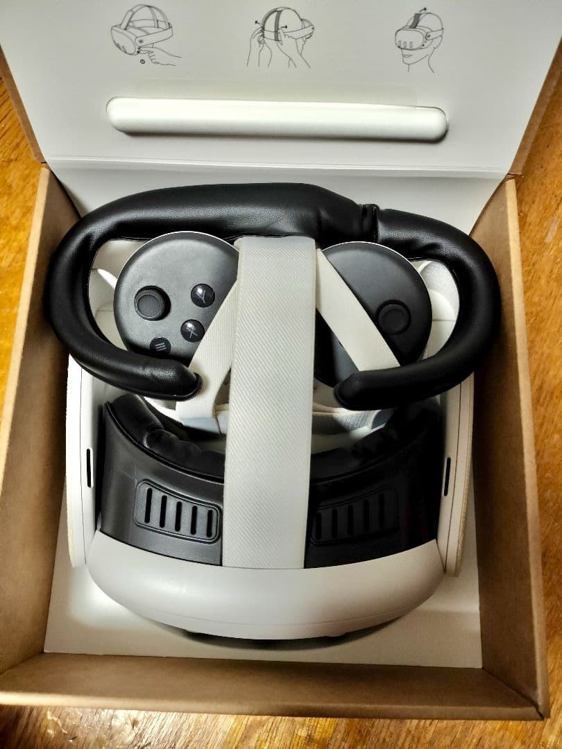 Quest3　128GB フェイスパッド新品交換済み