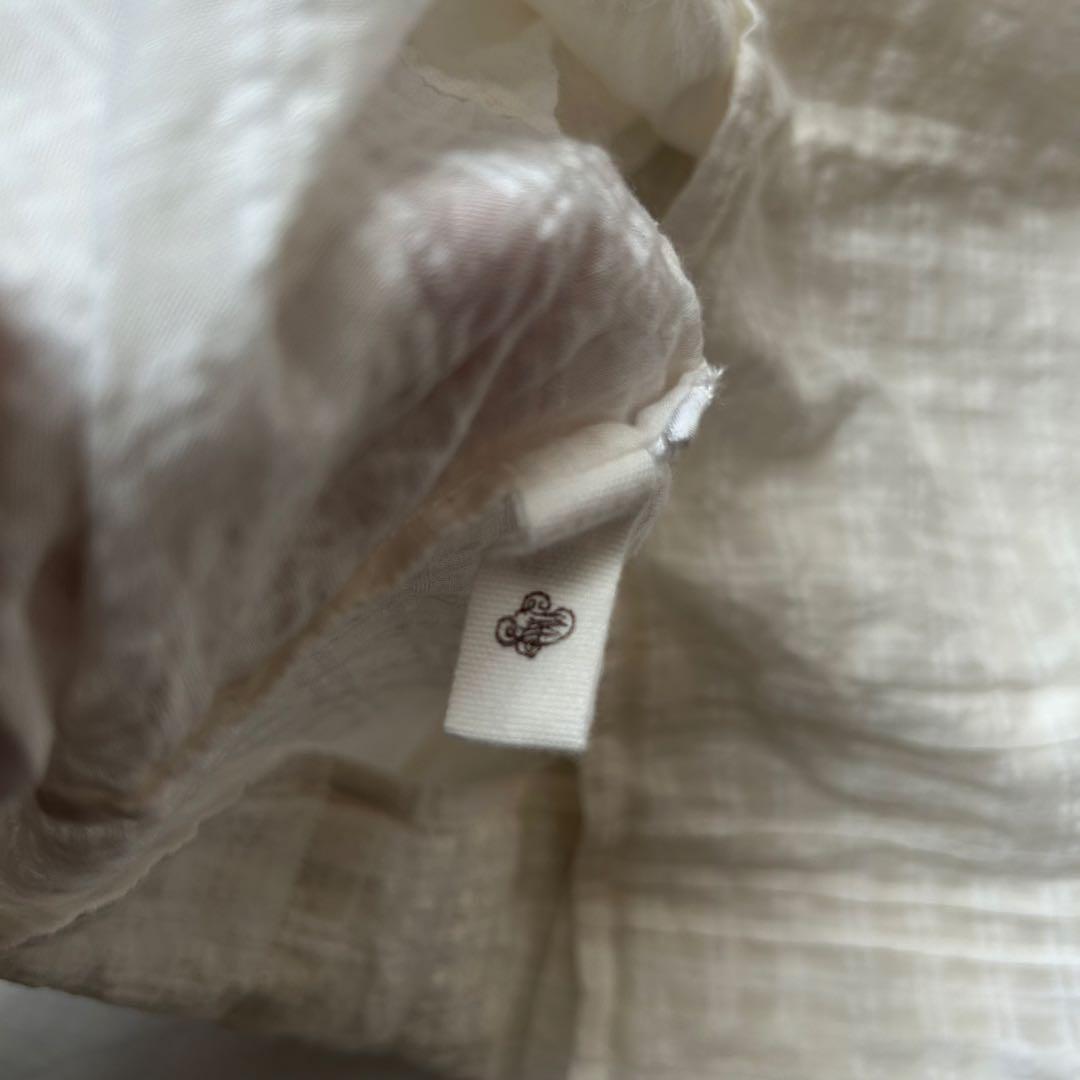 maisond de soil ピンタックレースブラウス