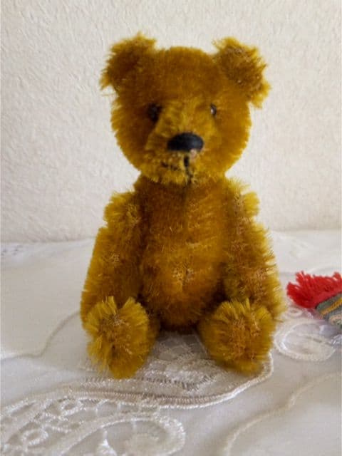 1920年代　シュコー　ピッコロ　レア　小さいクマさん　コンパクト　テディベアー