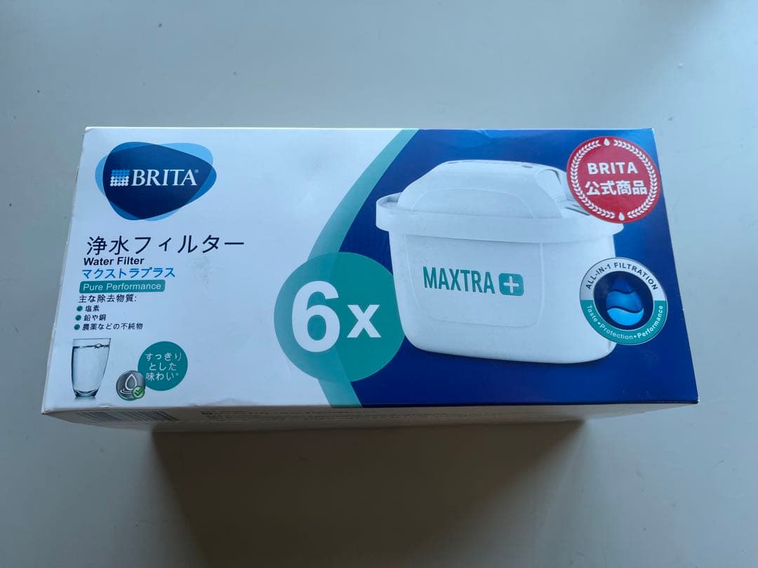 BRITA MAXTRA+ 浄水フィルター 6個セット