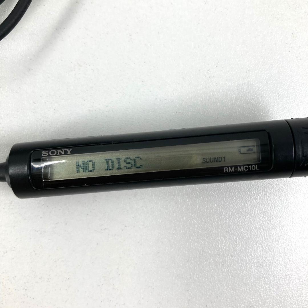 SONY ソニー　ポータブルMDプレイヤー　MZ-E500　シルバー