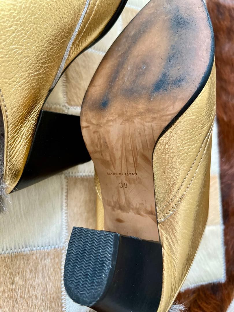 C ME ゴールドブーツcityshop 26cm