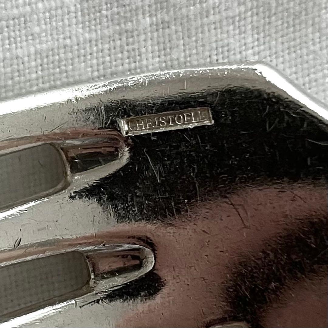 19世紀 フランス CHRISTOFLE アンティーク フォーク スプーン