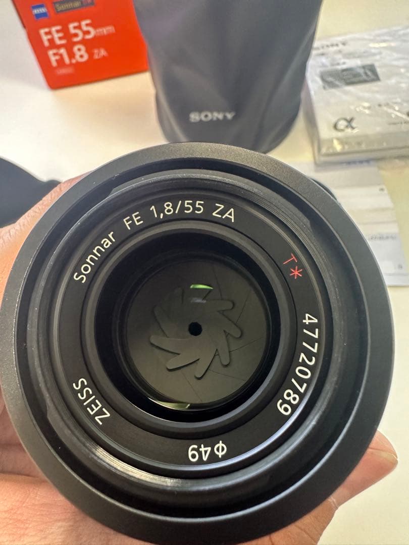SONY FE 1.8/55 ZA 単焦点レンズ
