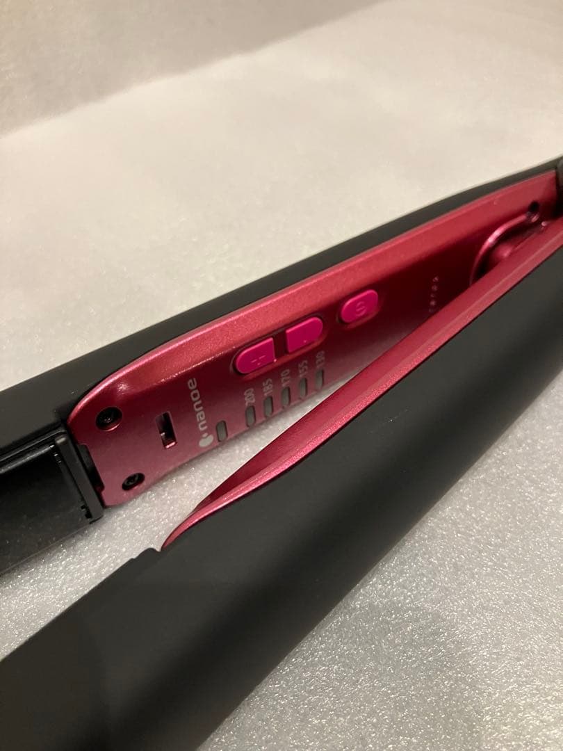 パナソニック ヘアーアイロン ストレート用 ナノケア 海外対応EH-HS9E-K