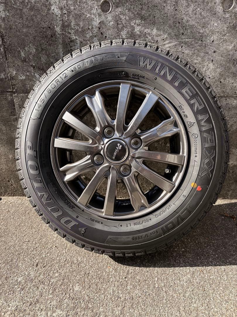 DUNLOP タイヤ・ホイールセット 12インチ以下